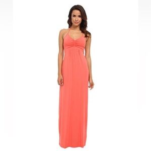 TART Collections 'Leana' Dubarry Peach Maxi Dress - Sz M Beautiful & Sexy NWT